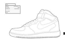 275x183 Basketball Shoe Drawing - Basketball Shoes Drawing