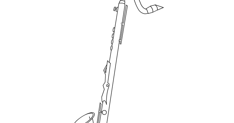 748x393 scrappin intervention bass clarinet - Bass Clarinet Drawing