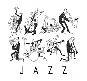 300x281 bass clarinet art fine art america - Bass Clarinet Drawing