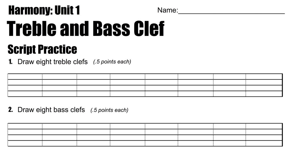 1000x521 harmony treble and bass clef the shed - Bass Clef Drawing