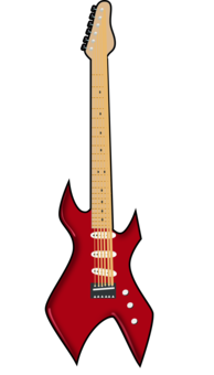 194x340 Bass Guitar Drawing - Bass Guitar Drawing