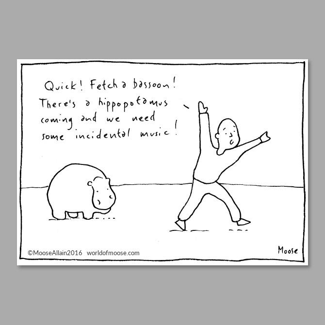 670x670 fetch a bassoon cartoon - Bassoon Drawing