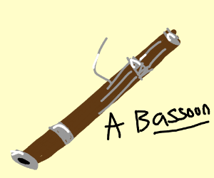 300x250 a bassoon drawing - Bassoon Drawing