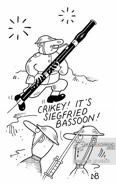 400x639 bassoon cartoons and comics - Bassoon Drawing
