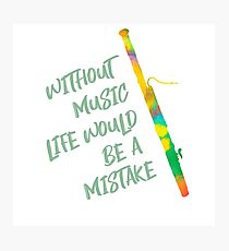 210x230 bassoon drawing photographic prints redbubble - Bassoon Drawing