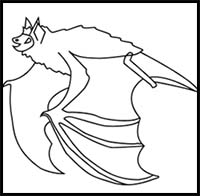 200x196 how to draw bats drawing tutorials drawing how to draw bats - Bat Drawing Easy