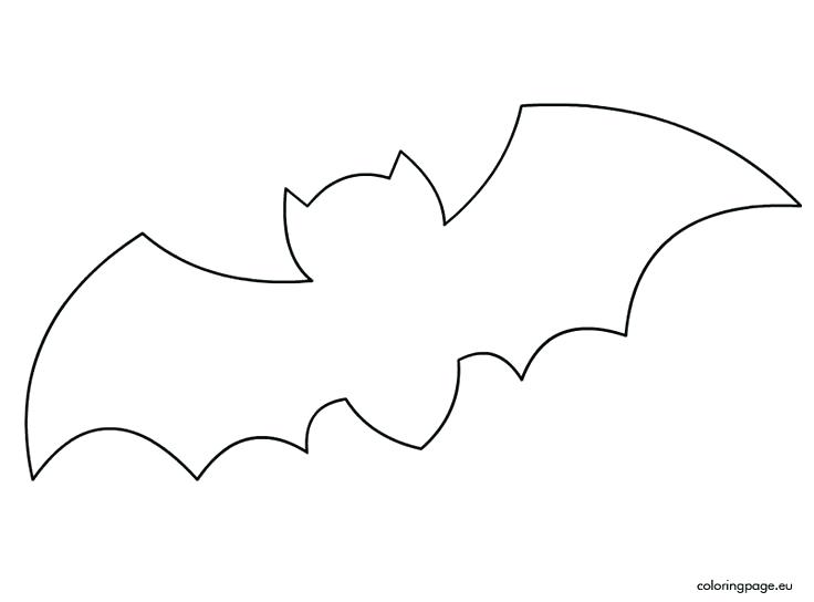 Bat Drawing Outline at PaintingValley.com | Explore collection of Bat ...