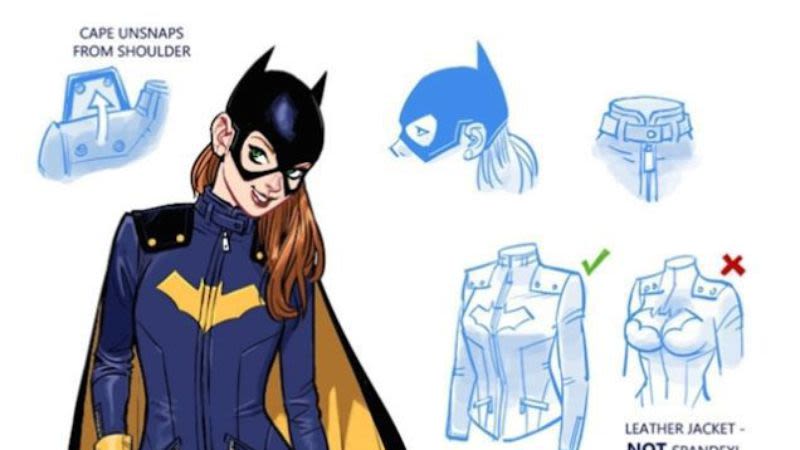 800x450 People Are Already Drawing Fan Art Of The New Batgirl Costume - Batgirl Drawing