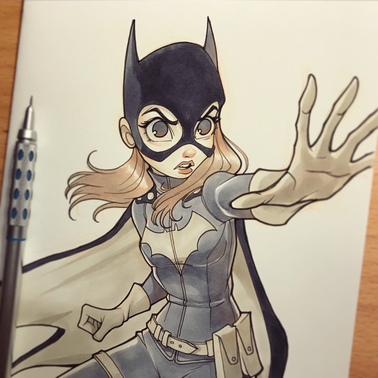 1280x1280 chrissie zullo a batgirl commission for your monday feed - Batgirl Drawing