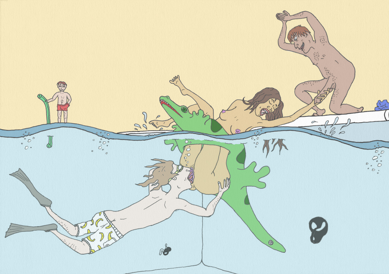 1300x916 Bathing Suit Area Daily Dirty Drawing - Bathing Suit Drawing