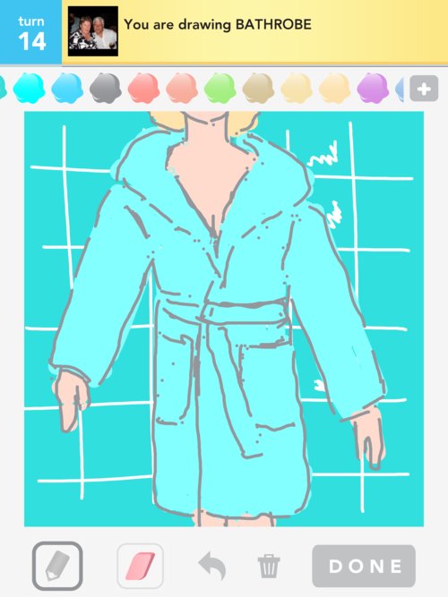 500x667 bathrobe drawings - Bathrobe Drawing