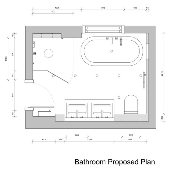 600x600 bathroom drawings kent griffiths design - Bathroom Drawing Images