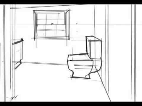 480x360 Tutorial - Bathroom Drawing Images
