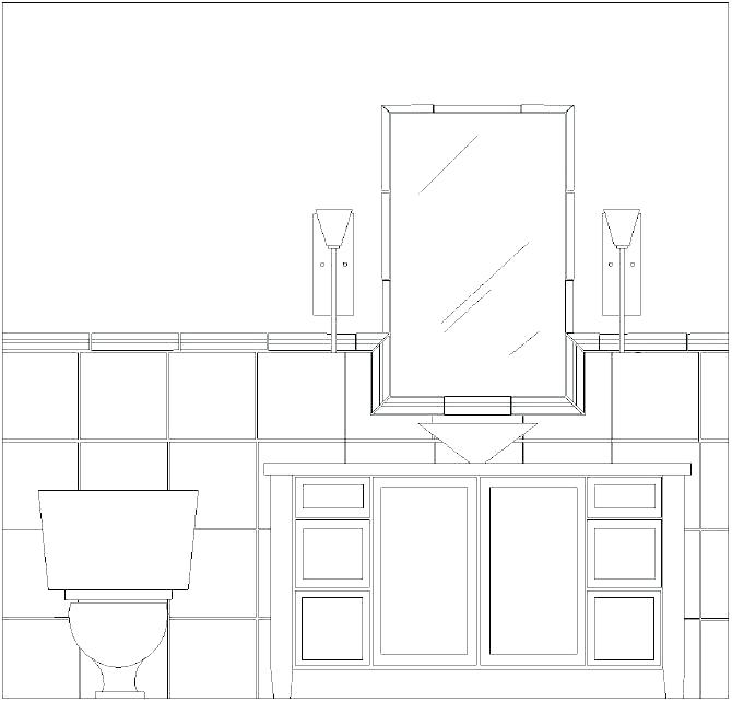 670x642 Drawing Of Bathroom Drawing Bathroom - Bathroom Drawings