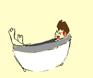 300x250 dead person in a bathtub drawing - Bathtub Drawing
