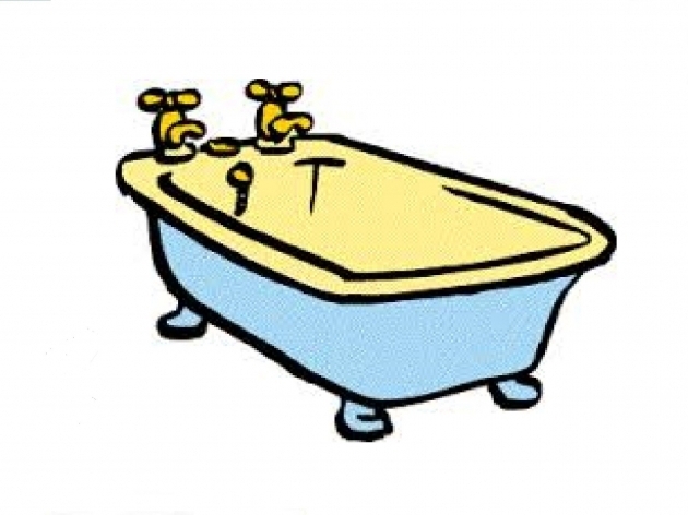 630x472 how to draw a bathtub - Bathtub Drawing