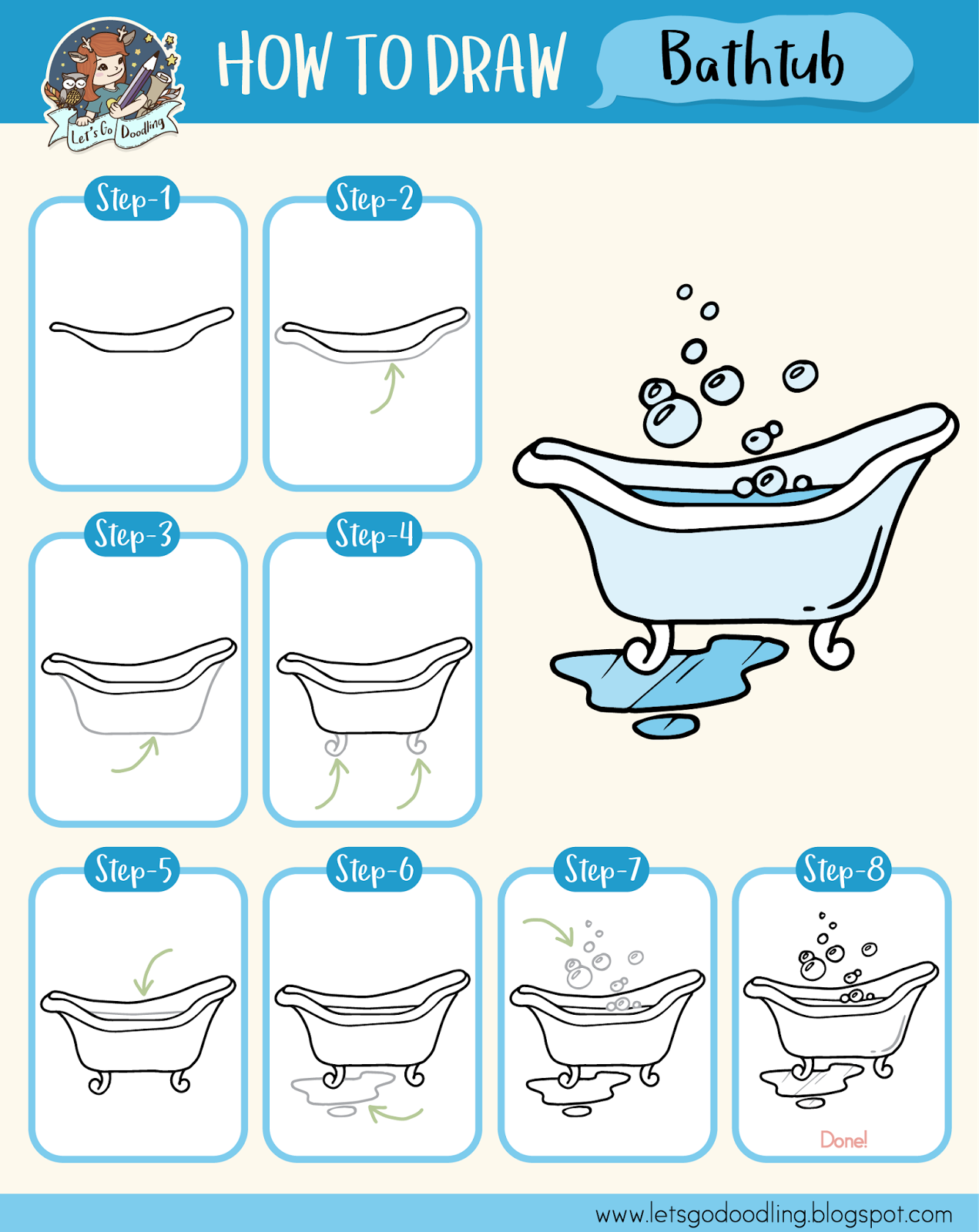 1271x1600 how to draw bathtub - Bathtub Drawing