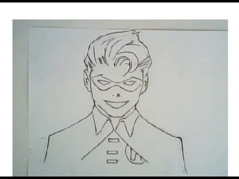 480x360 Drawing Faces - Batman And Robin Drawing