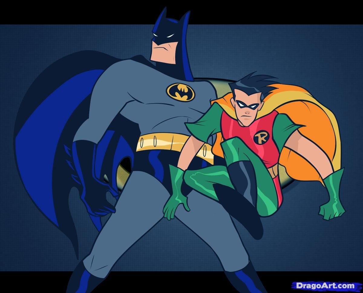 1200x968 images of batman and robin how to draw batman and robin - Batman And Robin Drawing