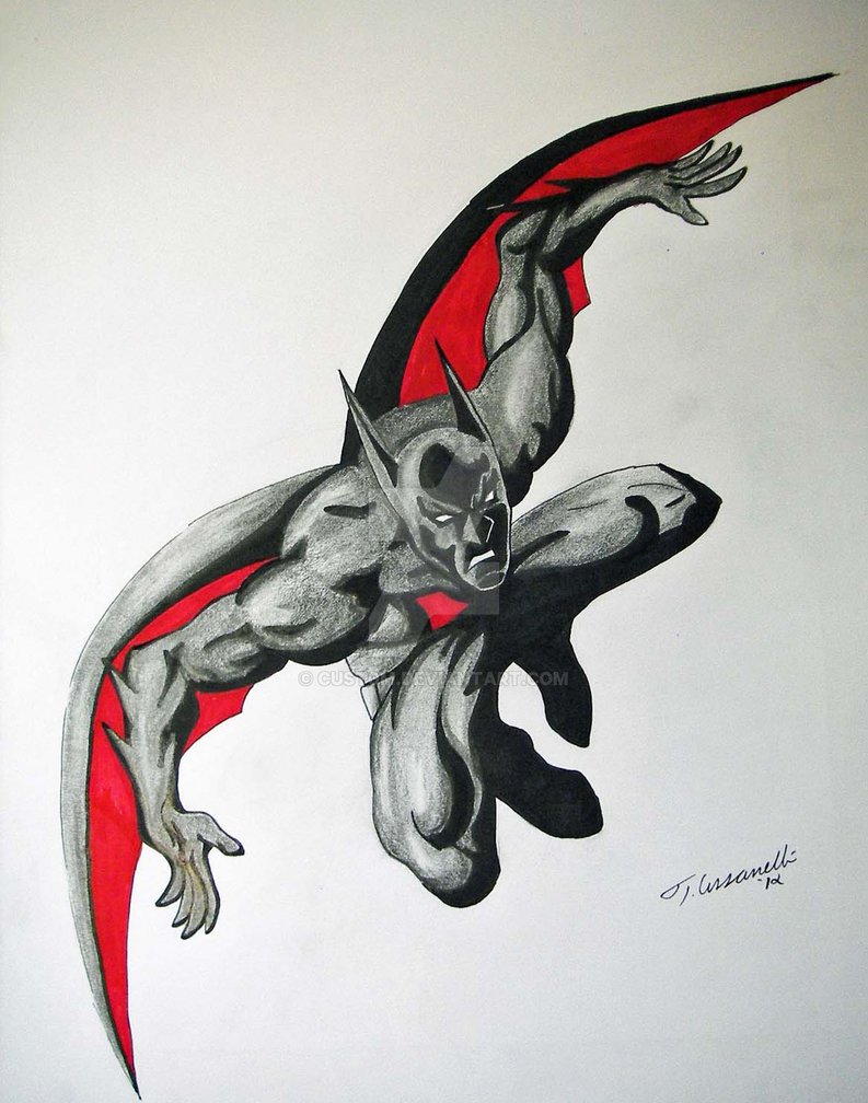 793x1008 Batman Beyond Drawing - Batman Beyond Drawing