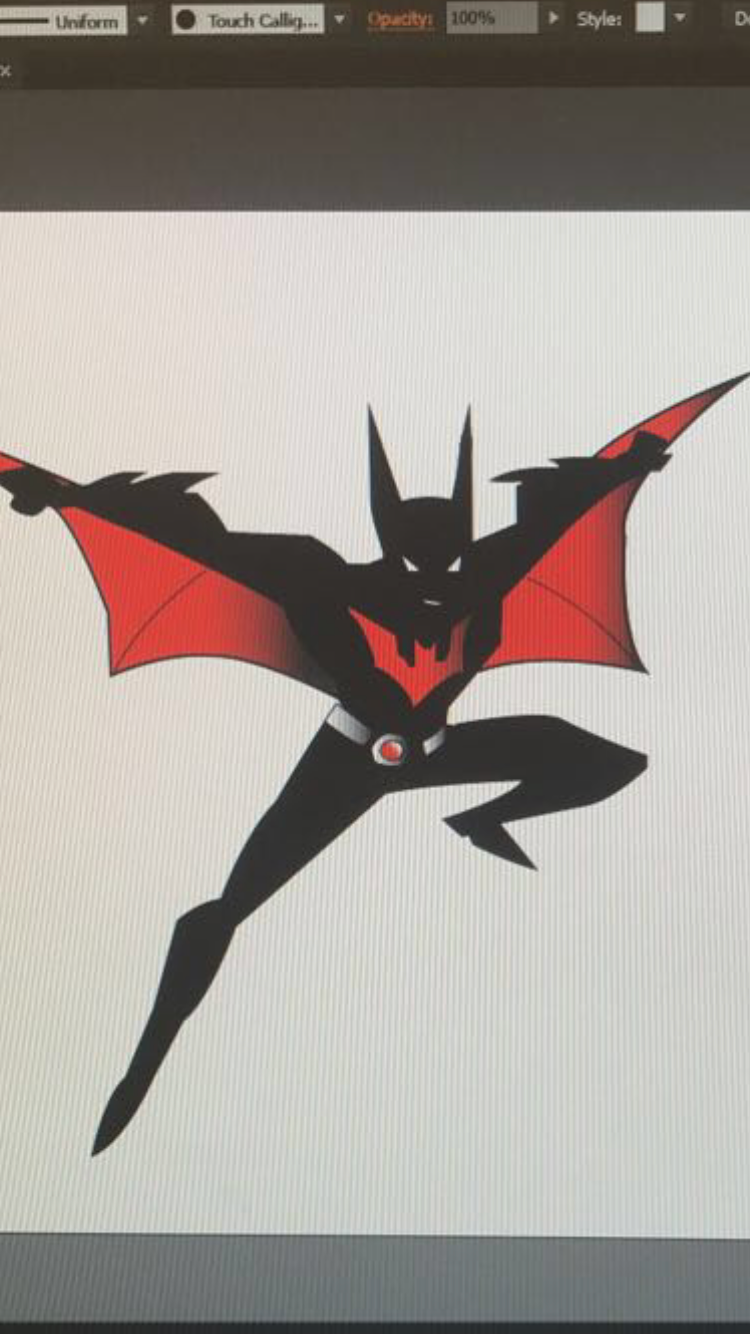 750x1334 Batman Beyond Drawing - Batman Beyond Drawing