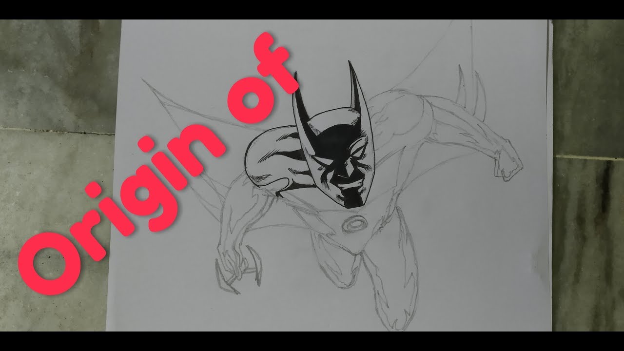 1280x720 Batman Beyond Drawing And Origin Story Trinankur Neogi - Batman Beyond Drawing