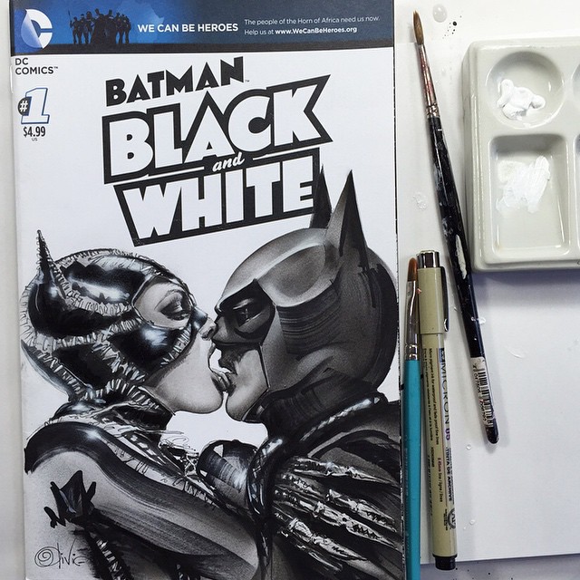 640x640 Batman Black And White The Sketch Covers - Batman Black And White Drawing