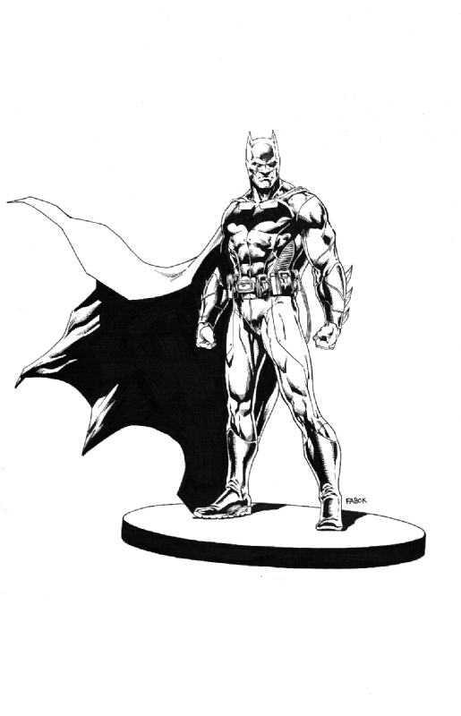 515x800 Batman Black And White Statue Design Drawing - Batman Black And White Drawing