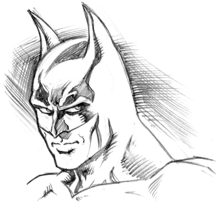 900x845 Batman Drawing Cartoon For Free Download - Batman Cartoon Drawing