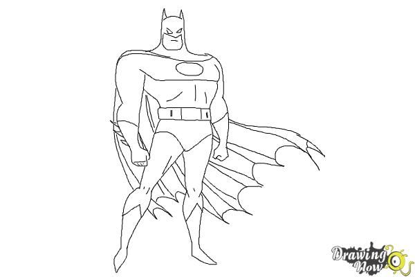 600x400 How To Draw Batman Easy - Batman Drawing Easy