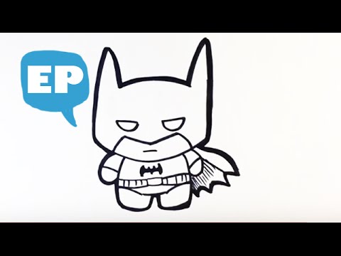 480x360 How To Draw Cute Batman - Batman Drawing Easy