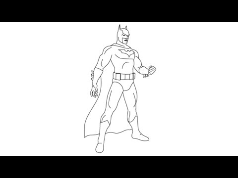 480x360 How To Draw Batman - Batman Drawing Easy