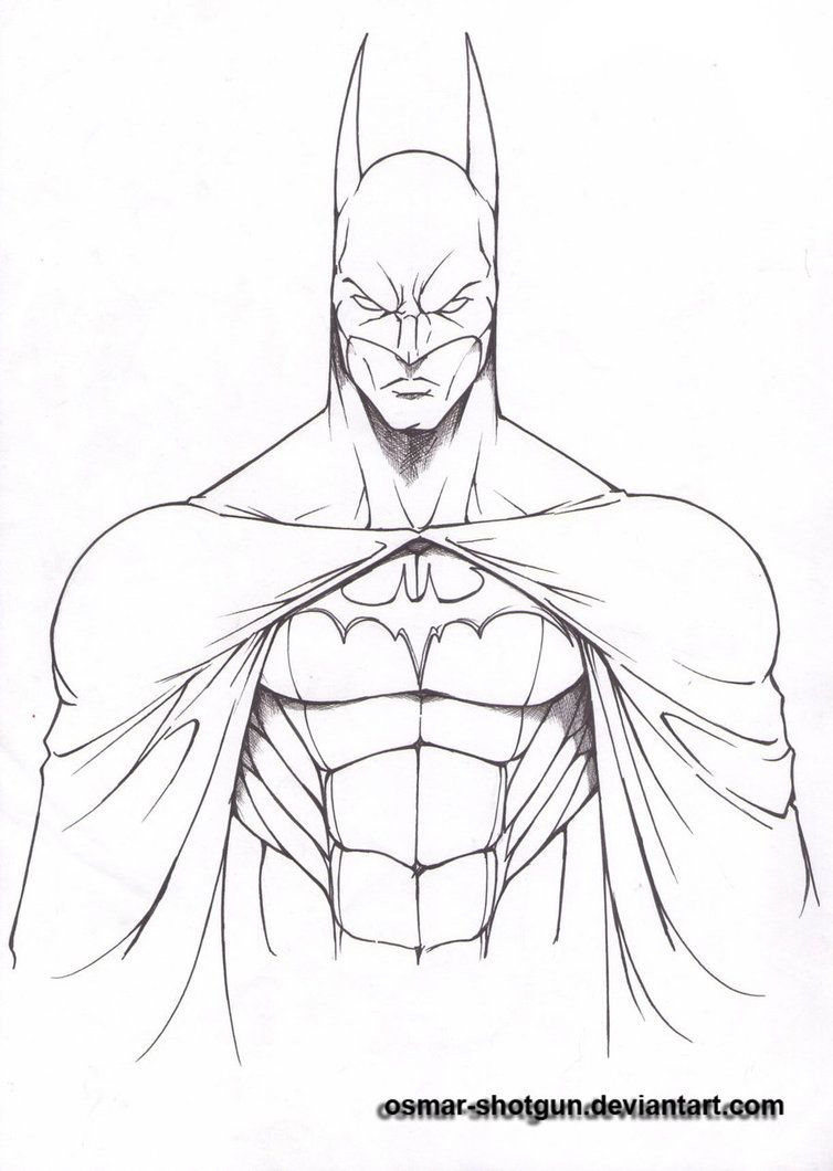 754x1060 Learning How To Draw The Batman Symbol Is Extremely Easy - Batman Drawing Easy