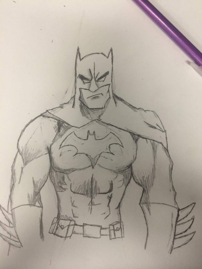 768x1024 Batman Drawing! Video Games Amino - Batman Drawing Games