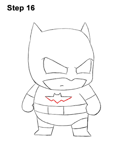386x500 How To Draw Batman - Batman Drawing Images