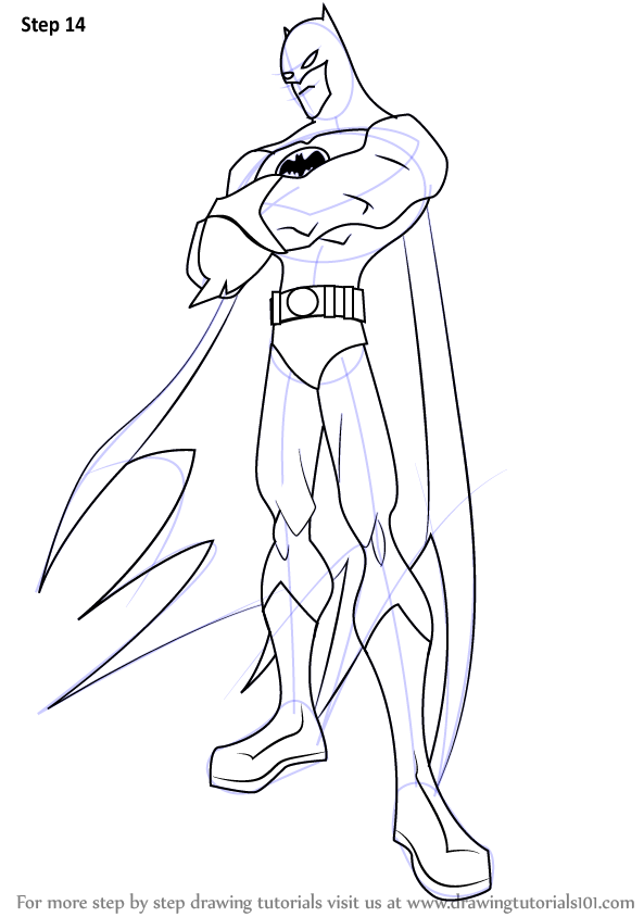593x844 Learn How To Draw Batman From The Batman - Batman Drawing Images