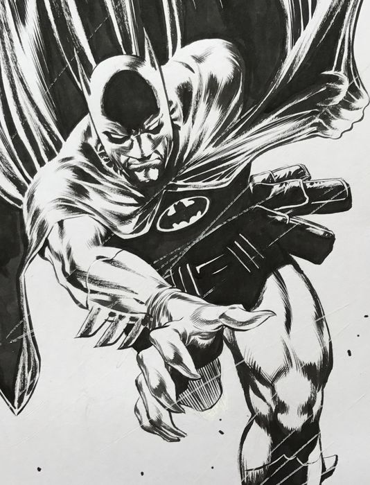 534x700 Perkins, Mike - Batman Drawing Images