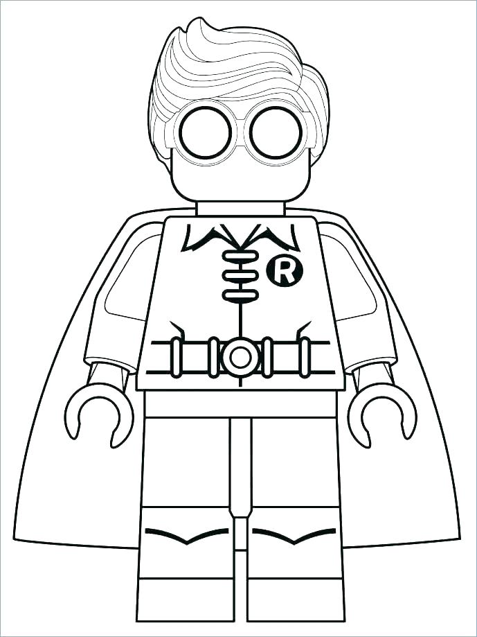 689x919 Batman Drawing Coloring Pages Lego Movie To Print Color - Batman Drawing Pages