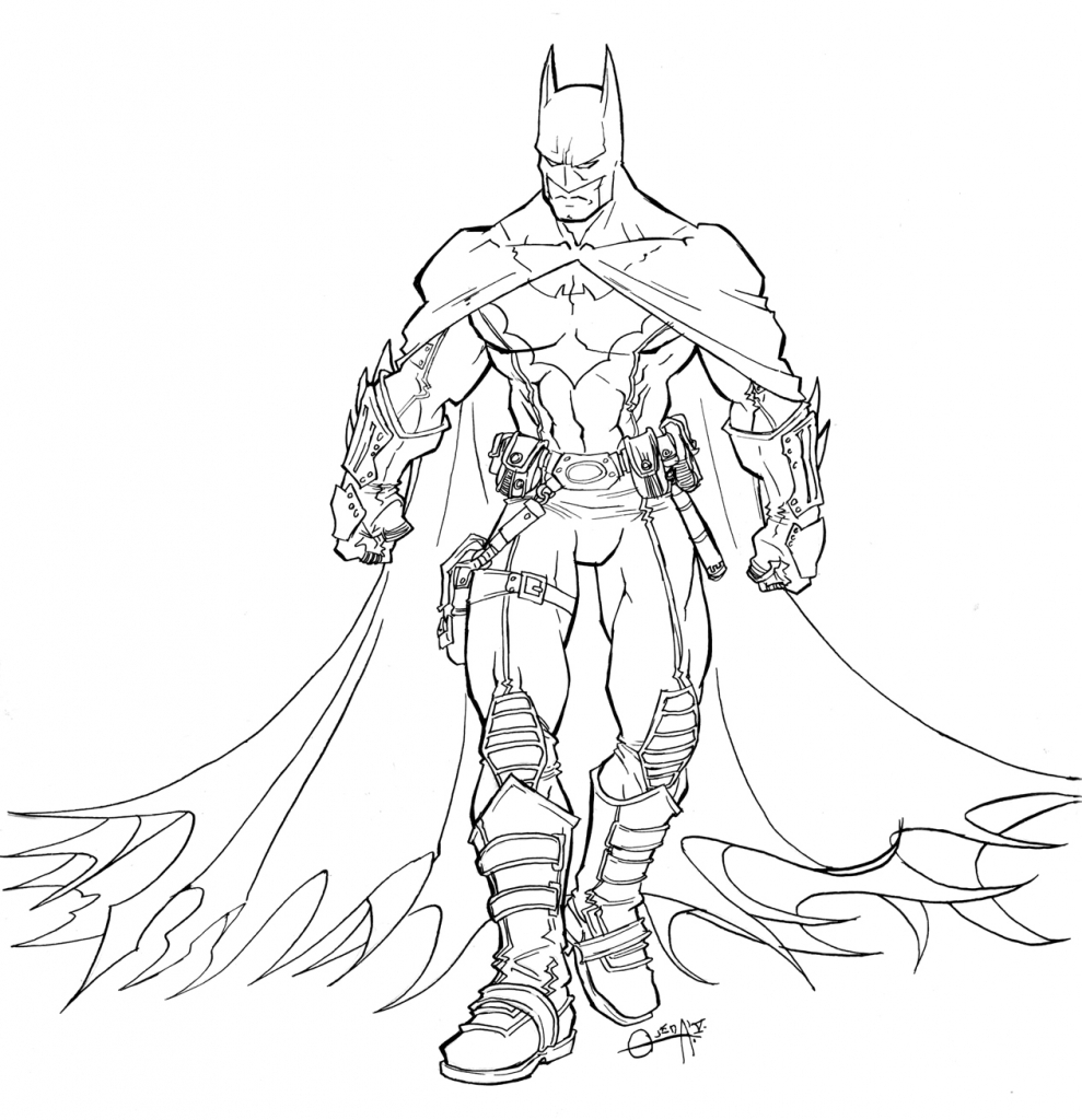 989x1024 Batman Drawings - Batman Drawing Tutorial