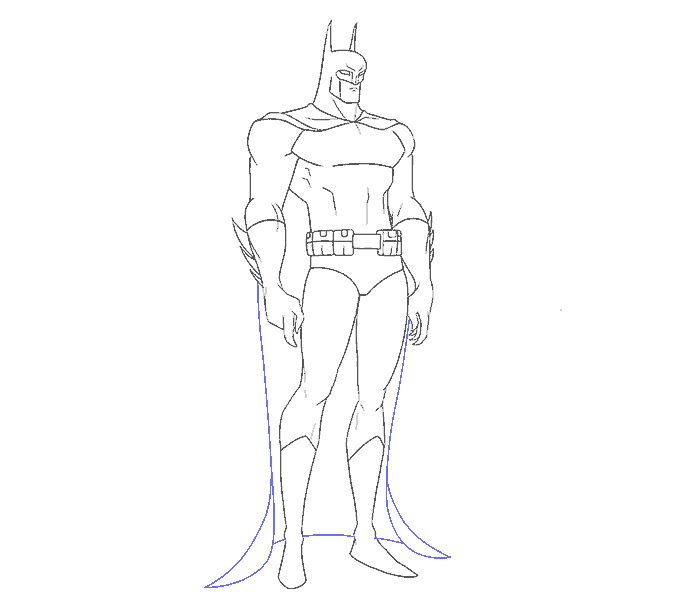678x600 How To Draw Batman Easy Drawing Guides - Batman Easy Drawing