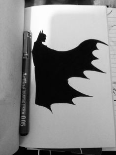 236x314 Very Cool Drawing Of Batman!!!!! Star Warsbatmanand My - Batman Easy Drawing