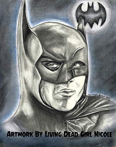 397x500 Portrait Drawing Art Printi Am Batman - Batman Face Drawing