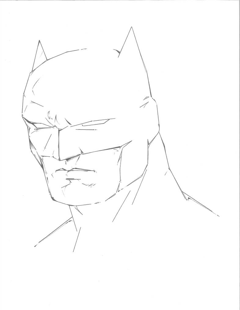 786x1017 Batman Pencil Drawings - Batman Head Drawing