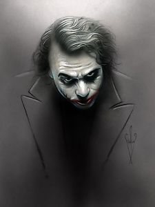225x300 The Joker X - Batman Joker Drawing
