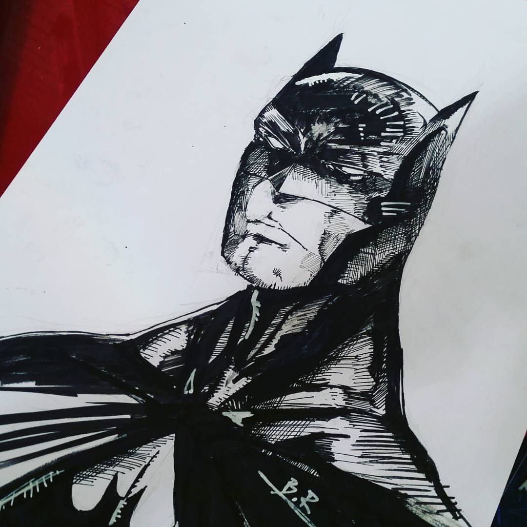 1080x1080 Omg Its Kurito - Batman Joker Drawing