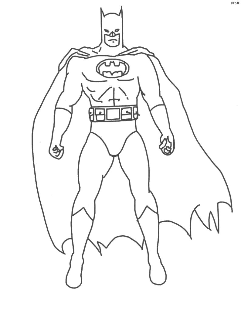 Batman Line Drawing at PaintingValley.com | Explore collection of ...