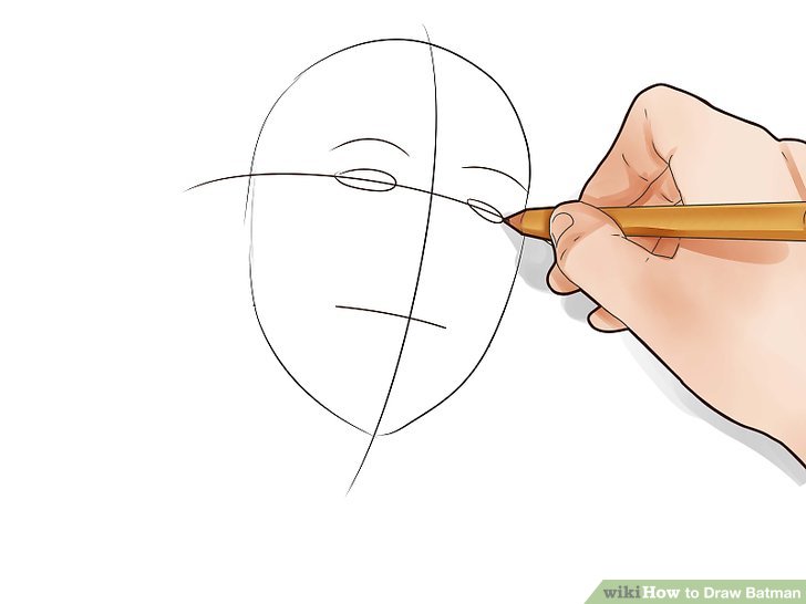 728x546 Ways To Draw Batman - Batman Line Drawing