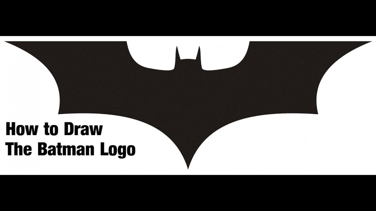 Batman Logo Drawing at PaintingValley.com | Explore collection of ...