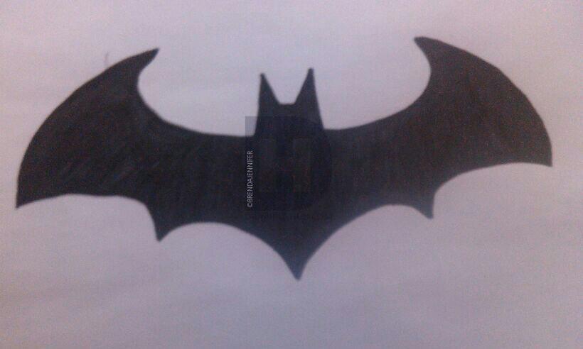 820x492 Batman Logo Drawing - Batman Logo Drawing