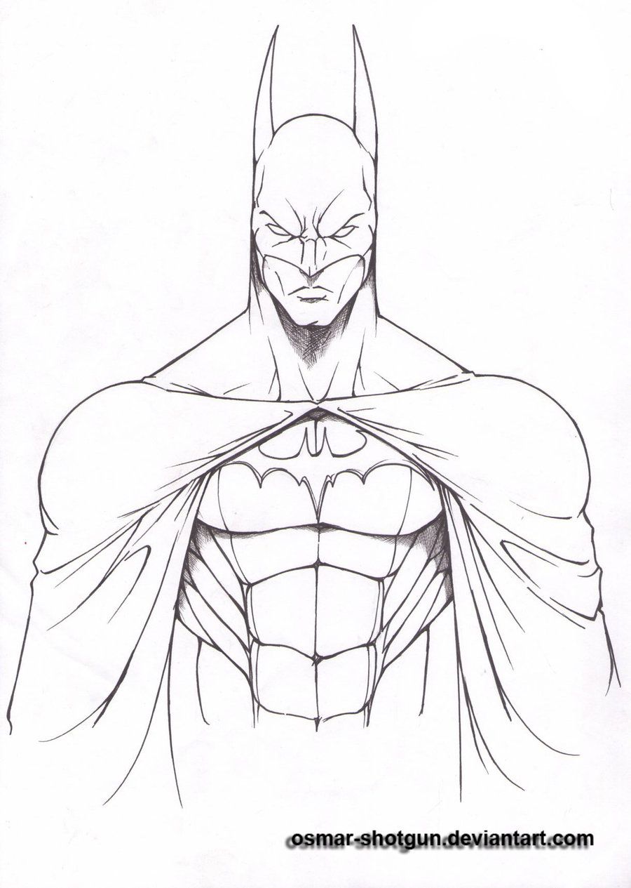 900x1265 Batman Drawing Free Download - Batman Mask Drawing